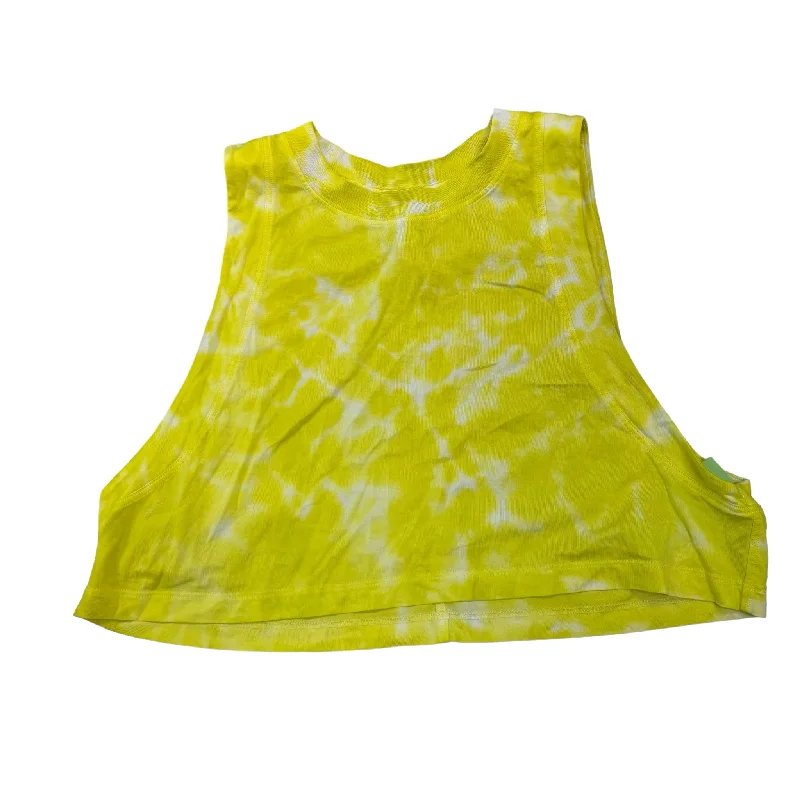 Lululemon Yellow Top Active Women's Size 4