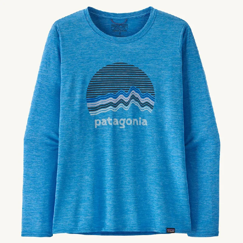 Patagonia Cap Cool Longsleeve - Ridge Rise Moonlight Vessel