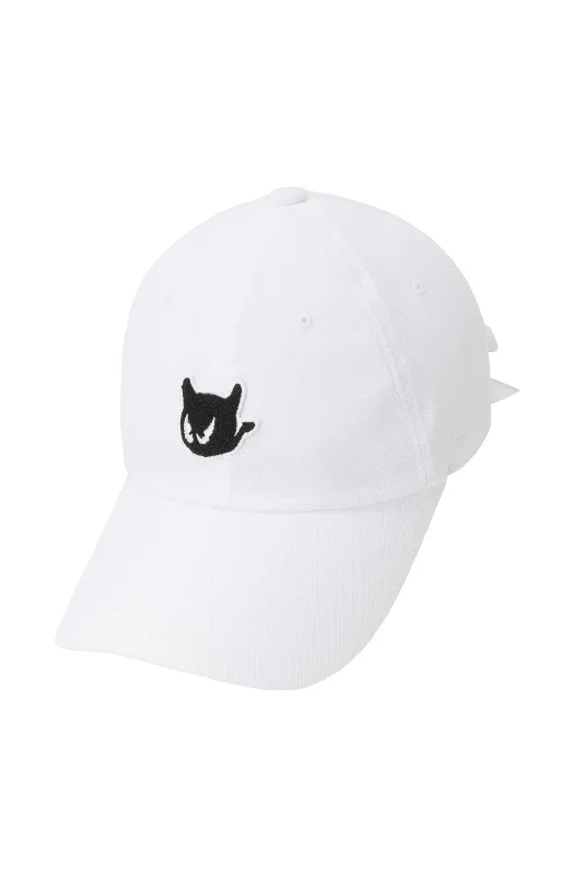 Women's Ribbon Golf Cap White