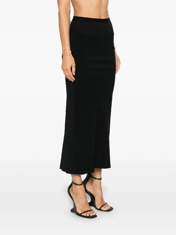 RICK OWENS Women Calf Bias Skirt