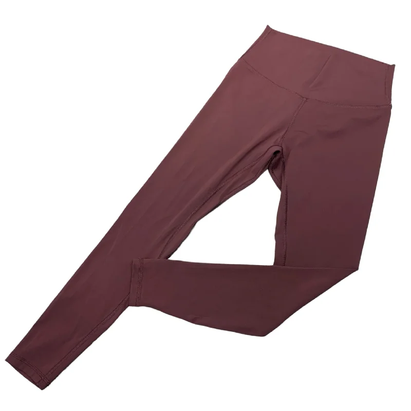 Savvi Burgundy Leggings Womens Size Small