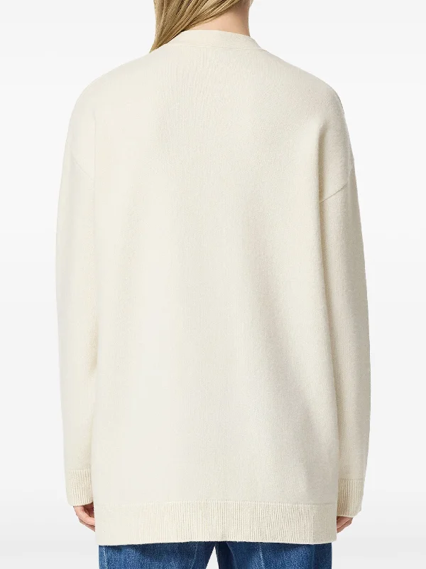 VERSACE Women Wool Cashmere Icons Knit Sweater