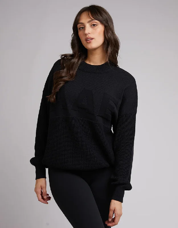 ALL ABOUT EVE JORDAN SPORTS KNIT BLACK