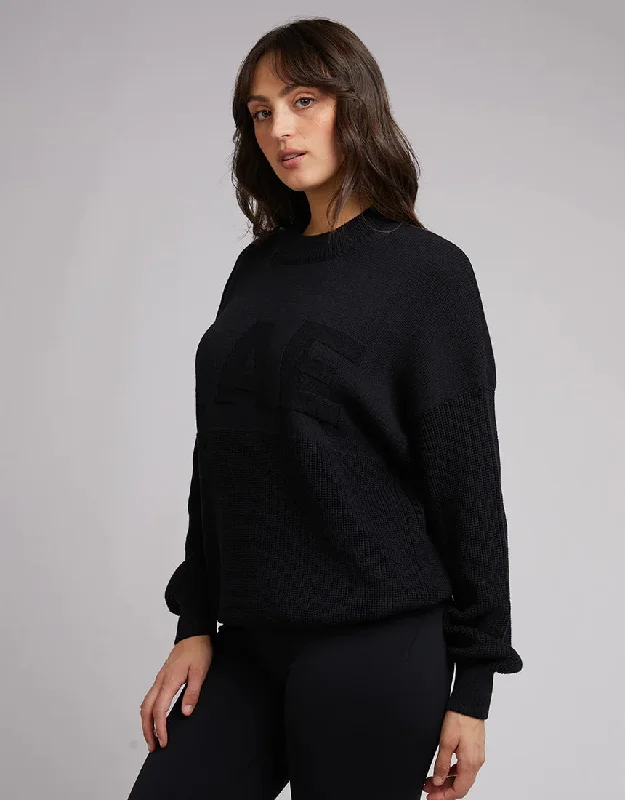 ALL ABOUT EVE JORDAN SPORTS KNIT BLACK