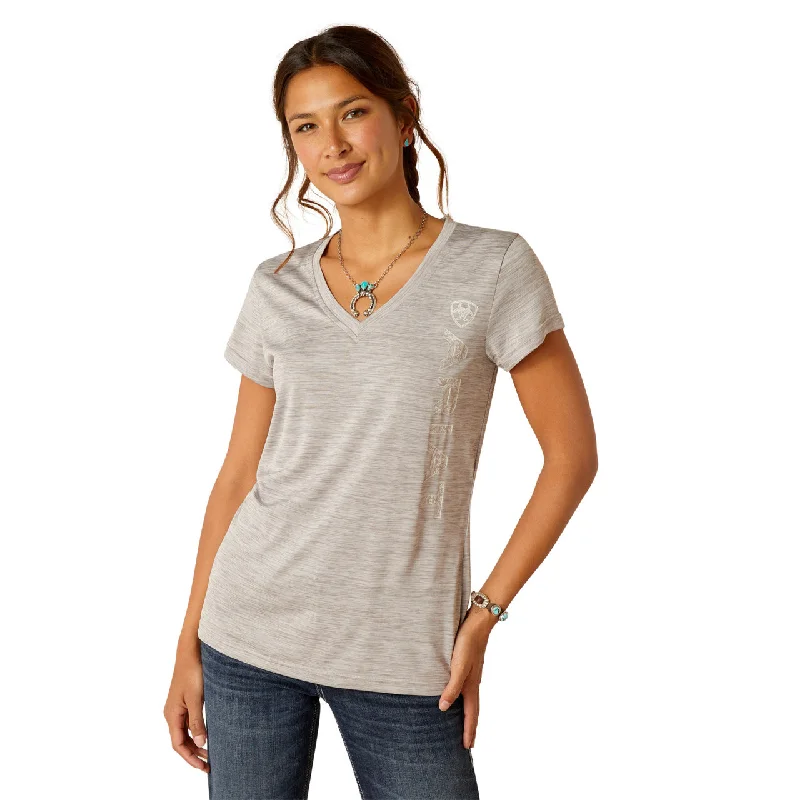 Ariat Ladies Laguna Logo Short Sleeve Baselayer