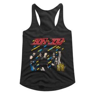 Bon Jovi 80's Racerback Tank Top