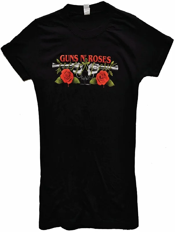 Guns N' Roses Pistol and Roses T-Shirt