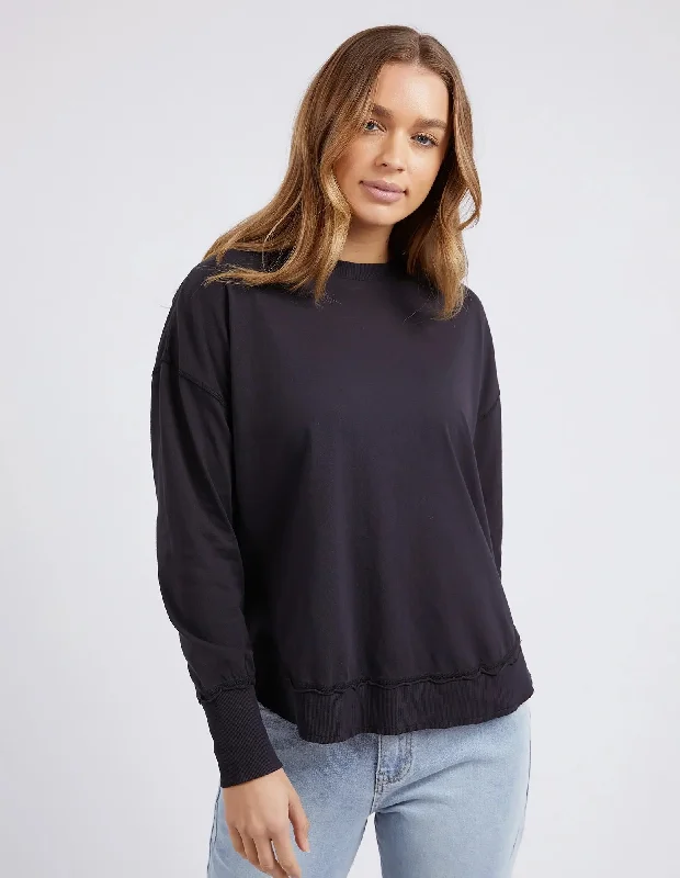 FOXWOOD FARRAH LONG SLEEVE BLACK