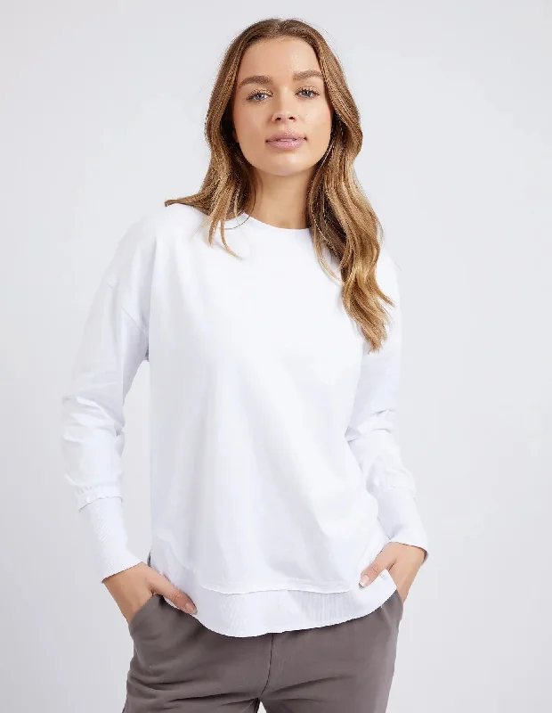 FOXWOOD FARRAH LONG SLEEVE WHITE