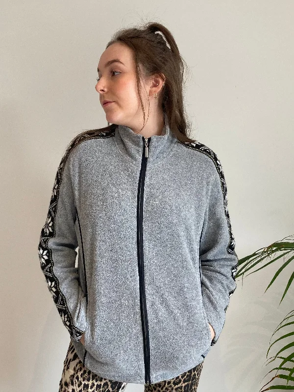 Vintage Grey Fullzip Fleece (M)