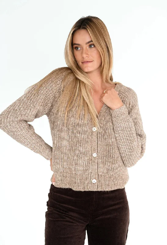 HUMIDITY GISELLE CARDI WALNUT