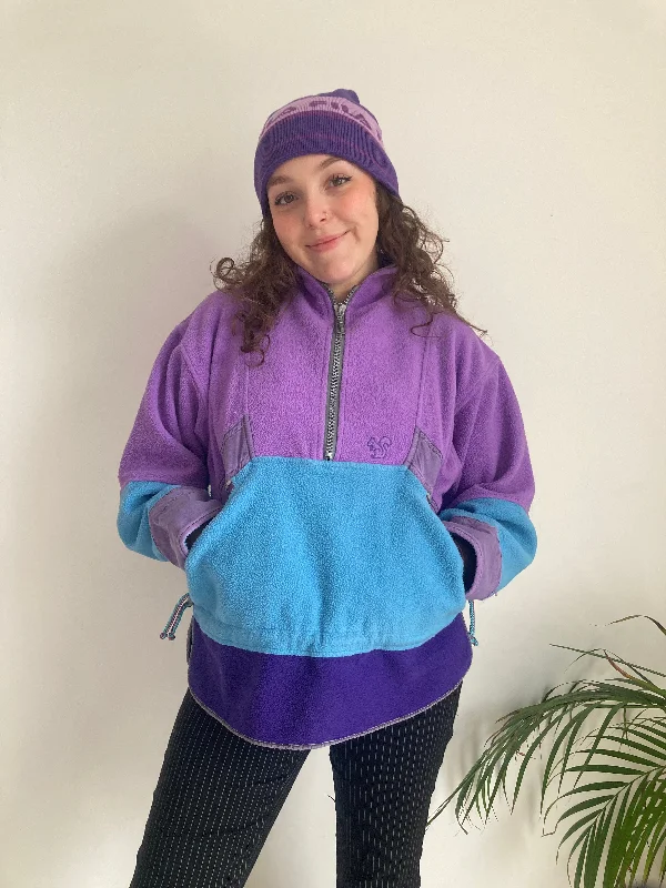 Vintage Lilac Halfzip Fleece (S)