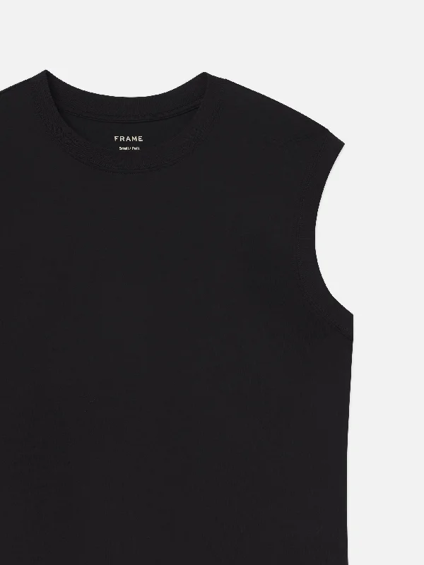 Muscle Crew Tank -- Black