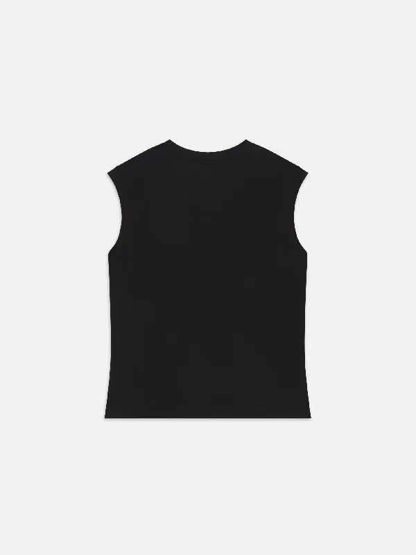 Muscle Crew Tank -- Black