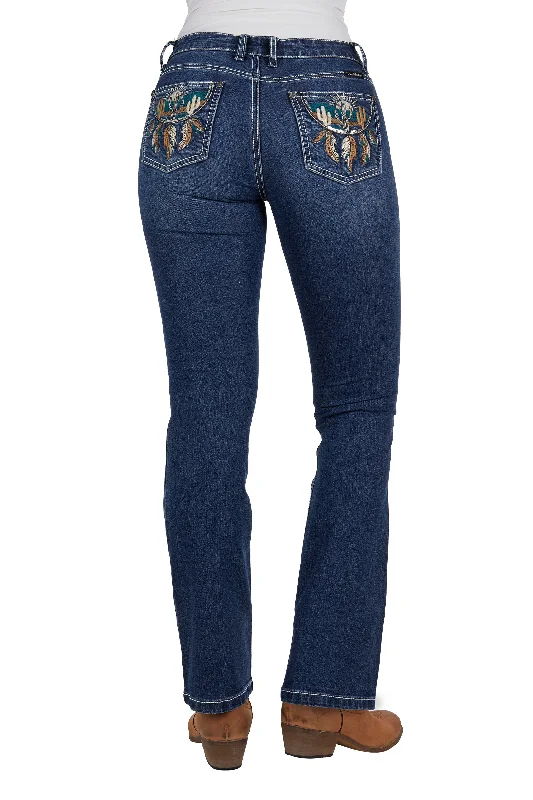 PCP2211938 Pure Western Alba Boot Cut Jean 32 Leg