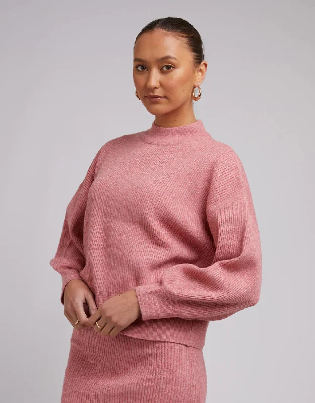 SILENT THEORY SOFIA KNIT TERRACOTTA