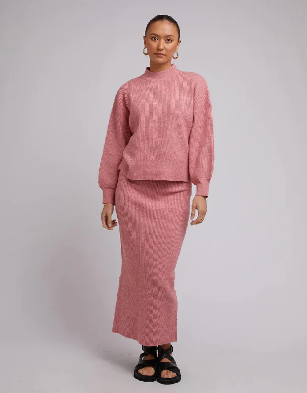 SILENT THEORY SOFIA KNIT TERRACOTTA