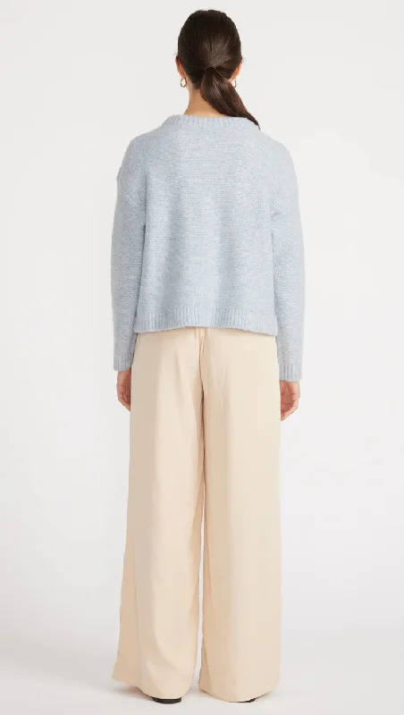 STAPLE THE LABEL MIKA JUMPER BLUE MARLE