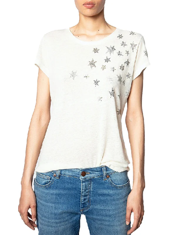 Stars Strass T Shirt - ZADIG & VOLTAIRE