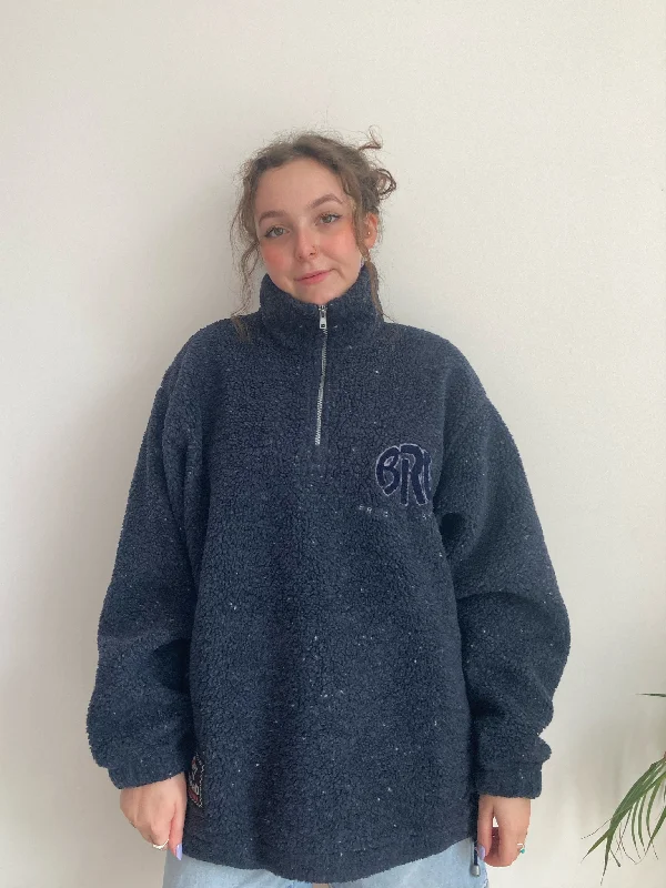 Vintage Navy Fleece (XL)