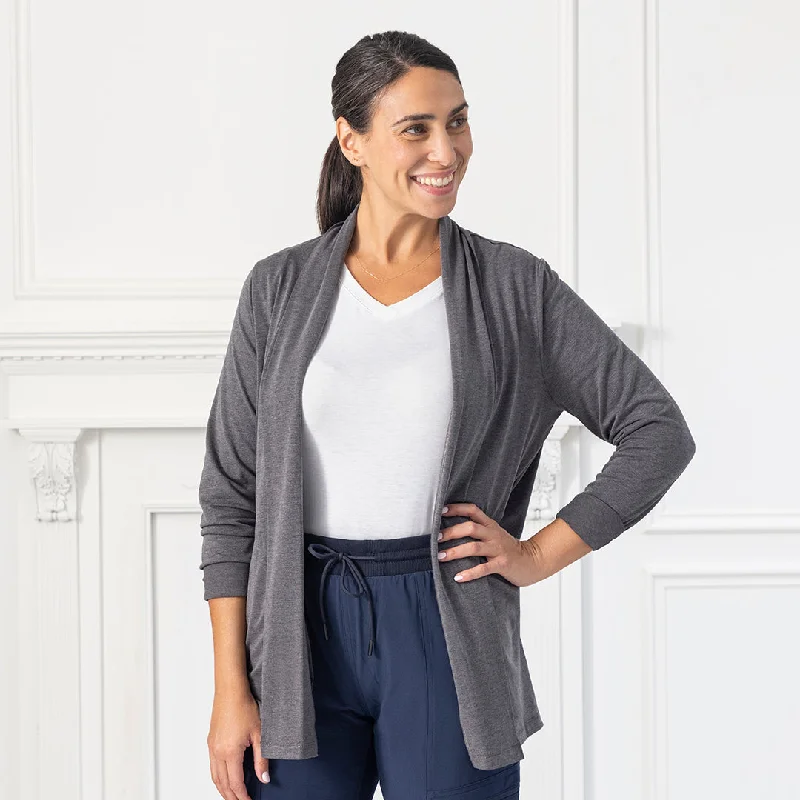 Threshold Knit Cardigan Standard Fit - Hurricane Grey