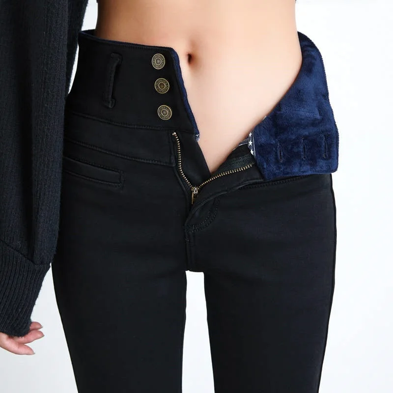 Velvet High Waist Jeans