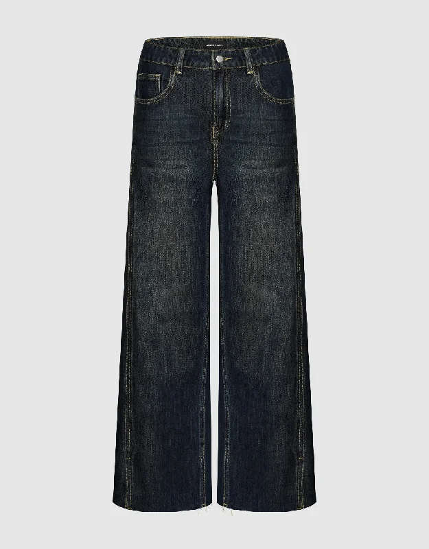 Wide-Leg Jeans