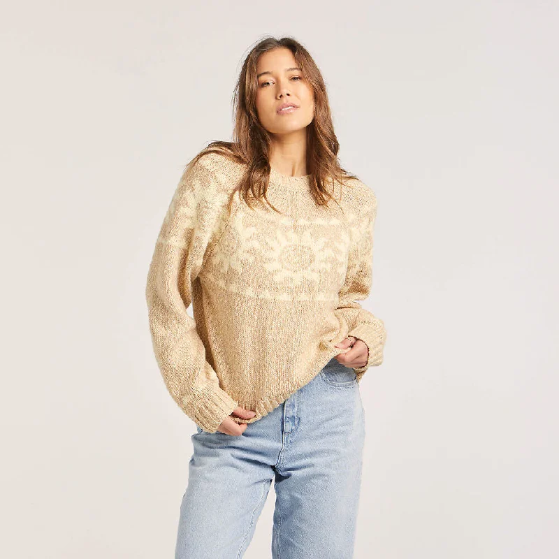 WRANGLER SUNRAYS KNIT CREW SUNLIGHT