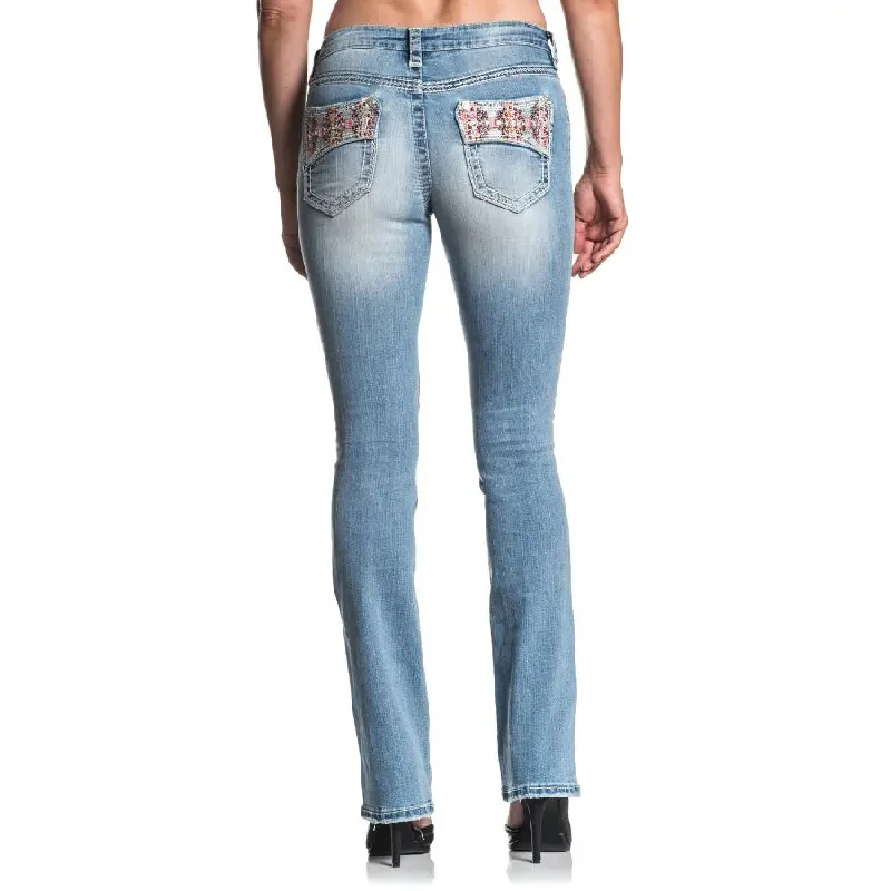 Affliction Women's Jade Aries Ember Jeans