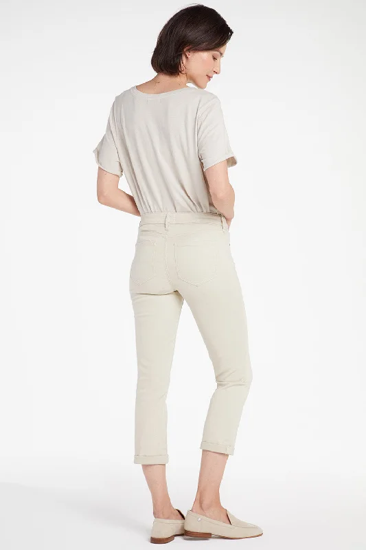 Chloe Skinny Capri Jeans - Feather