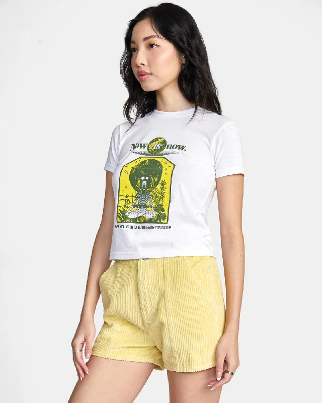 Daylight Corduroy Shorts - Mellow Yellow