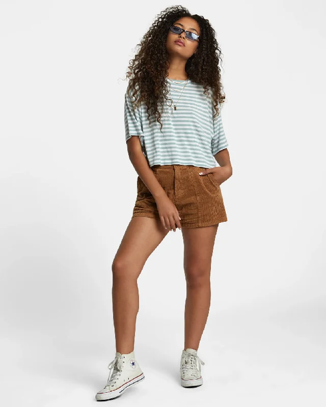 Daylight Corduroy Shorts - Sienna