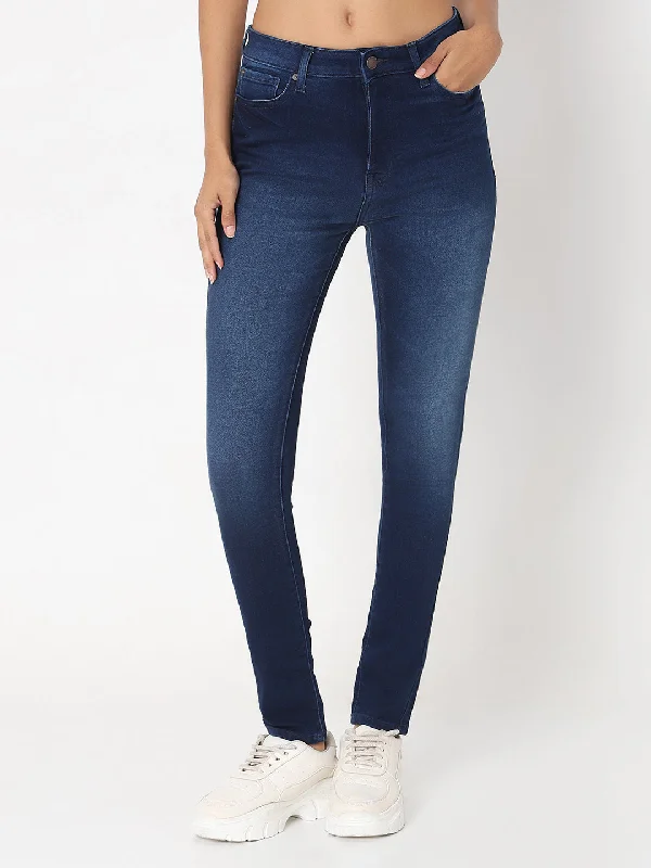 Spykar Women Skinny Fit High Rise Jeans