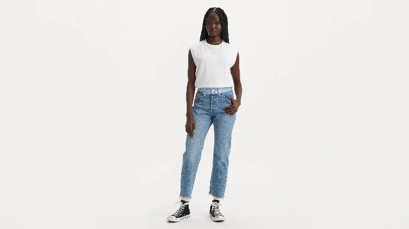 Levi's® Women's 501® Original Split Cropped Jeans