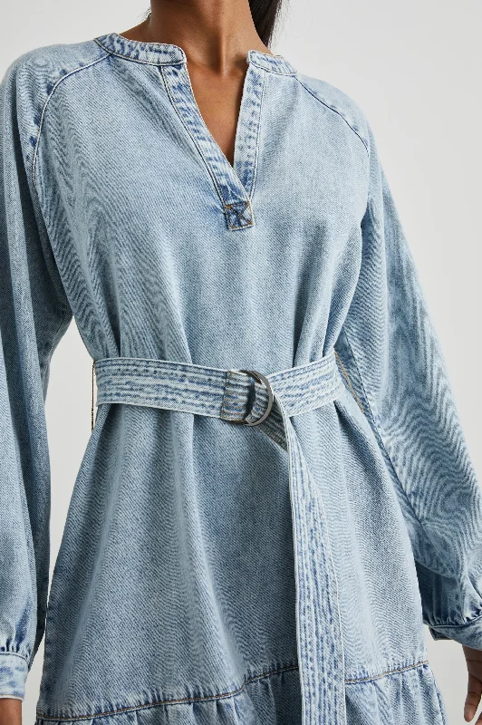 LILA DRESS - FADED INDIGO