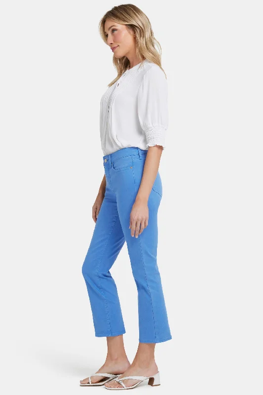 Marilyn Straight Ankle Jeans - Greek Sea