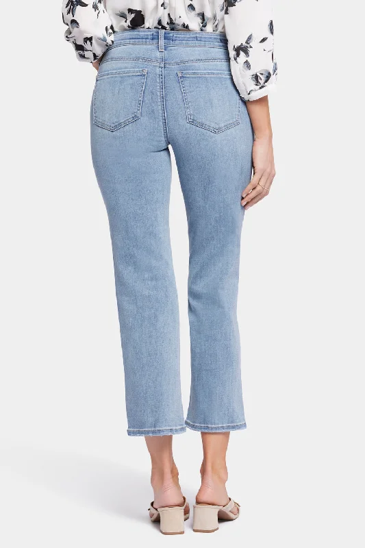 Marilyn Straight Ankle Jeans - Lakefront