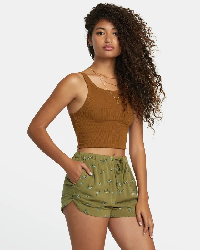 New Yume Drawcord Shorts - Aloe