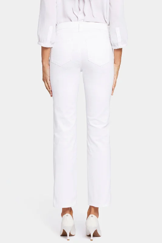 Sheri Slim Ankle Jeans - Optic White