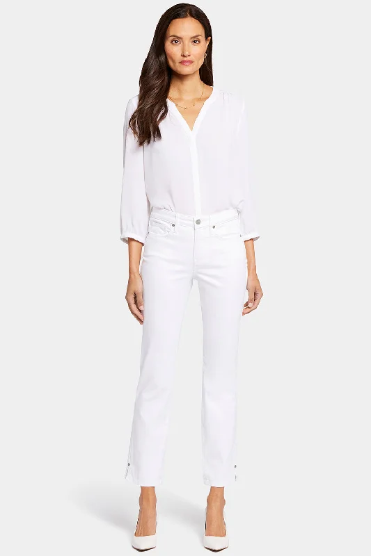 Sheri Slim Ankle Jeans - Optic White