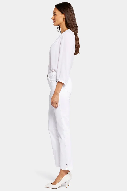 Sheri Slim Ankle Jeans - Optic White