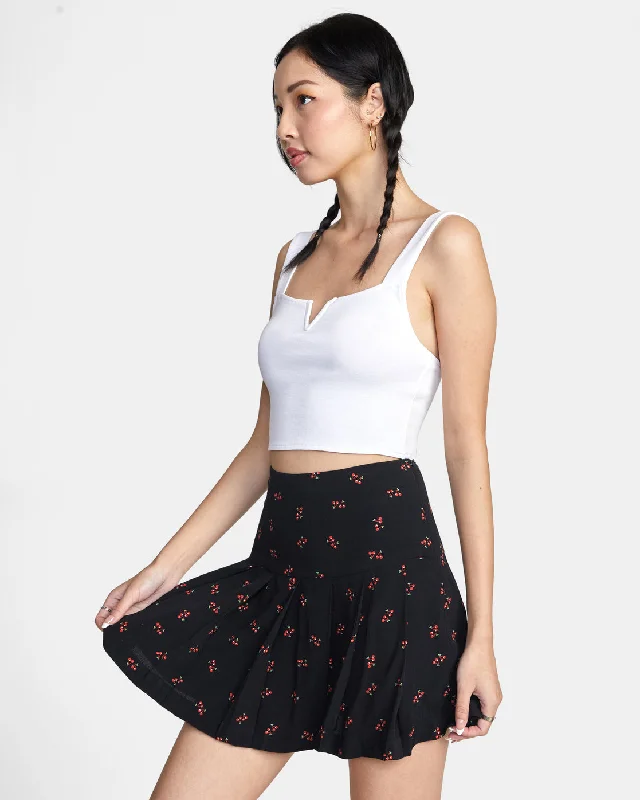 Spirit Mini Skirt - RVCA Black