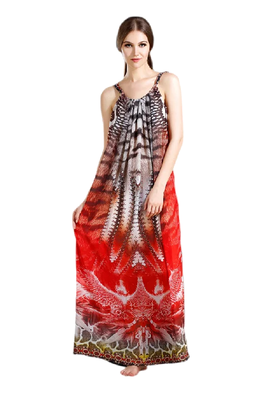Chiffon Party Dress Off-the-shoulder Chic Trendy
