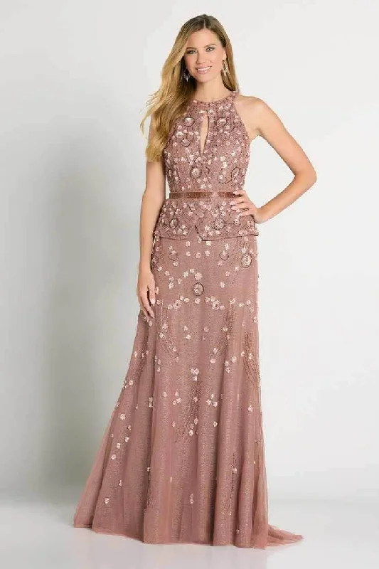 La Valleta LV22107 - Beaded Halter Evening Dress Tunics Canvas sturdy