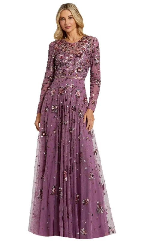 Mac Duggal 10063 - Jewel Neck Embellished Evening Dress Tunics Versatile functional