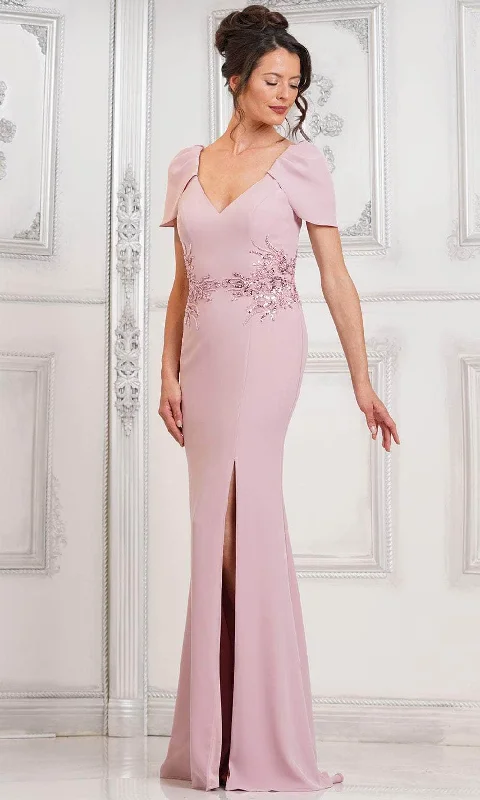 Marsoni by Colors MV1297 - Tulip Sleeve Evening Dress Tunics Summer linen