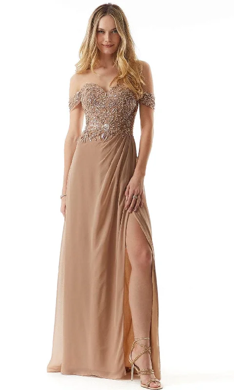 MGNY by Mori Lee 73023 - Embellished Bodice Evening Dress Tunics Mesh breathable