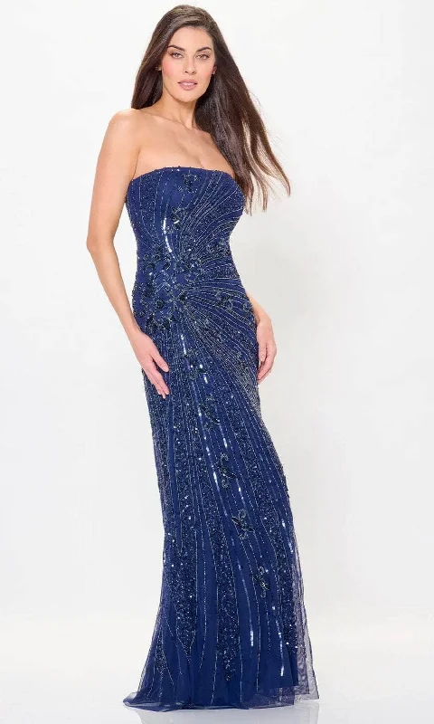 Montage by Mon Cheri M919 - Strapless Beaded Evening Dress Tunics Floral girly