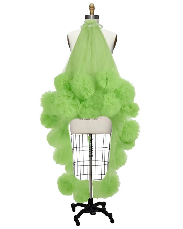 Mullet- the High Low Pom Pom Tulle Party Dress 10 Colors Tunics Timeless classic