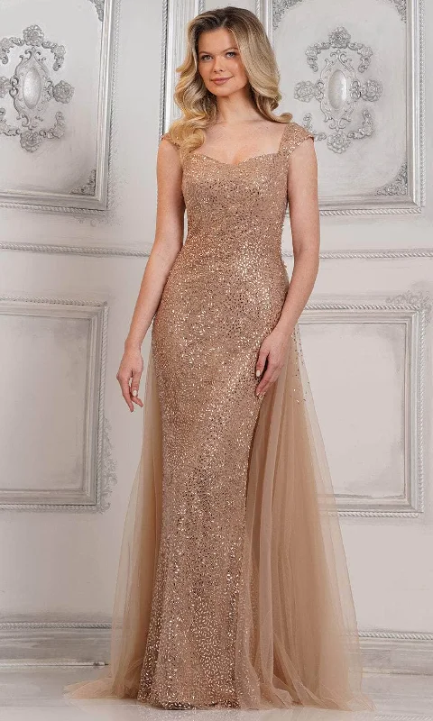 Rina di Montella RD3103 - Cap Sleeve Overskirt Evening Dress Tunics Summer linen